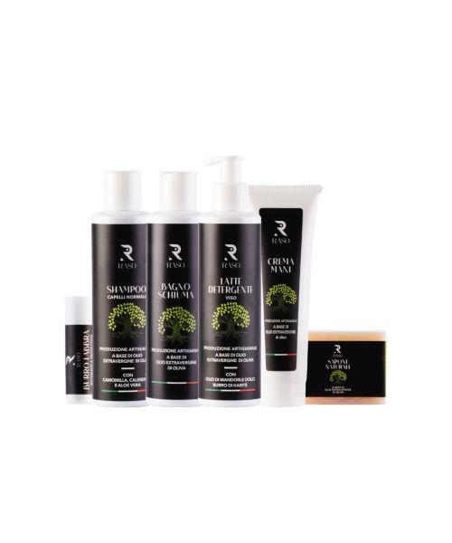Home 6 Luxury Wellness Box with Extra Virgin Olive Oil